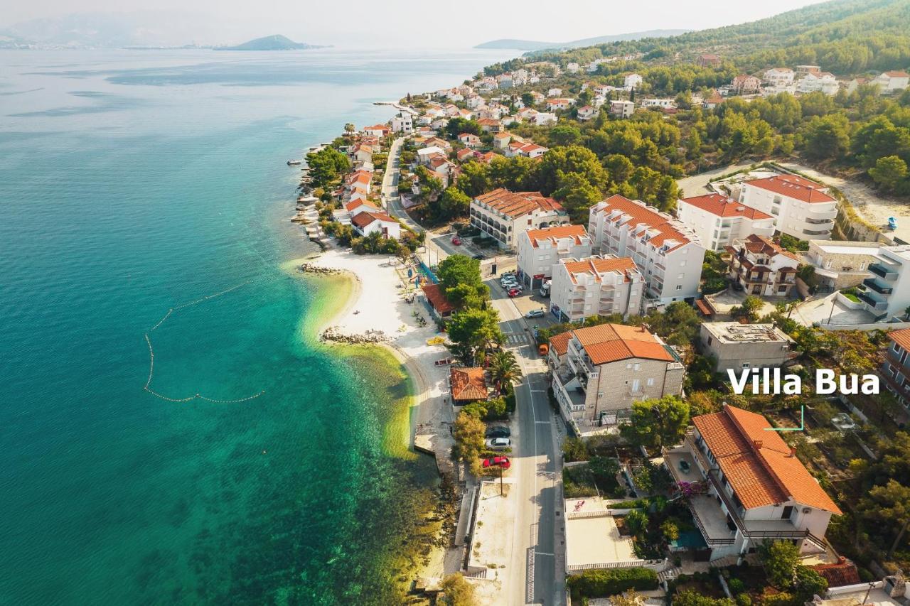 Villa Bua - Beautiful Seafront Apartments Trogir Exterior foto